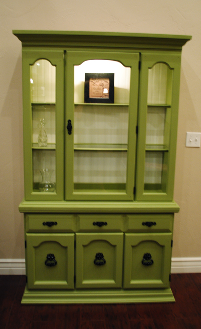 How to refinish a hutch - Craft