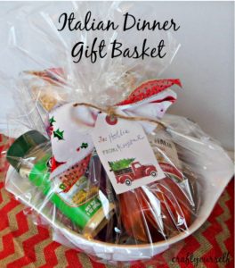 Complete Holiday Italian Dinner Gift Basket - Craft