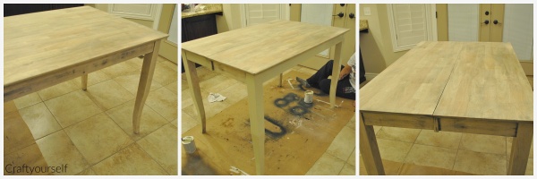 Dining Room Table Re do - Craft