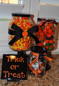 Halloween Candy jars - Craft