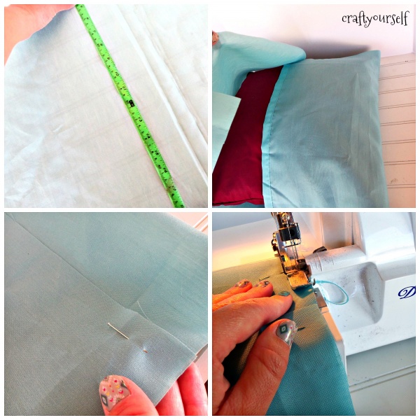 pillow refresh sewing