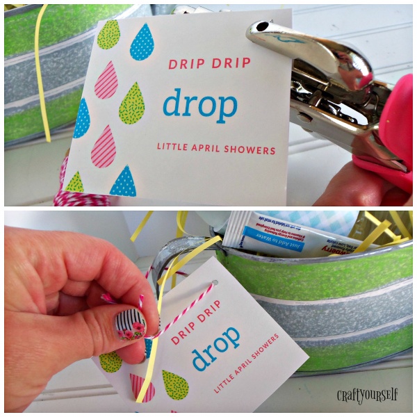 watering can attach tag