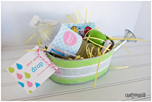 watering can gift basket