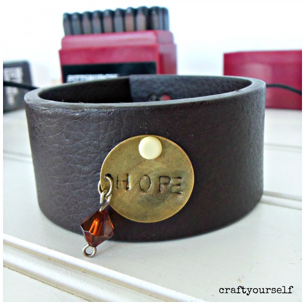 stamped cuff