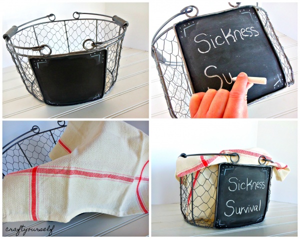 sickness survival basket