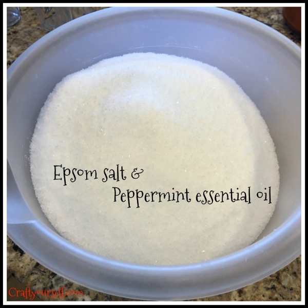 Epsom Salt & Peppermint oil