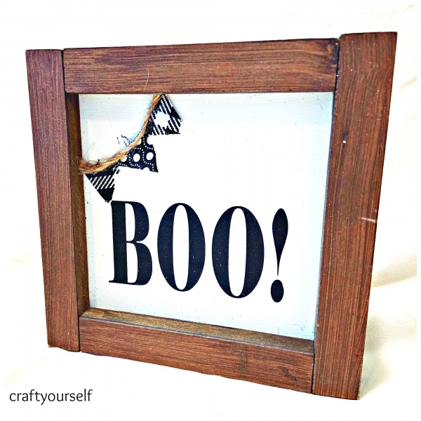 boo sign